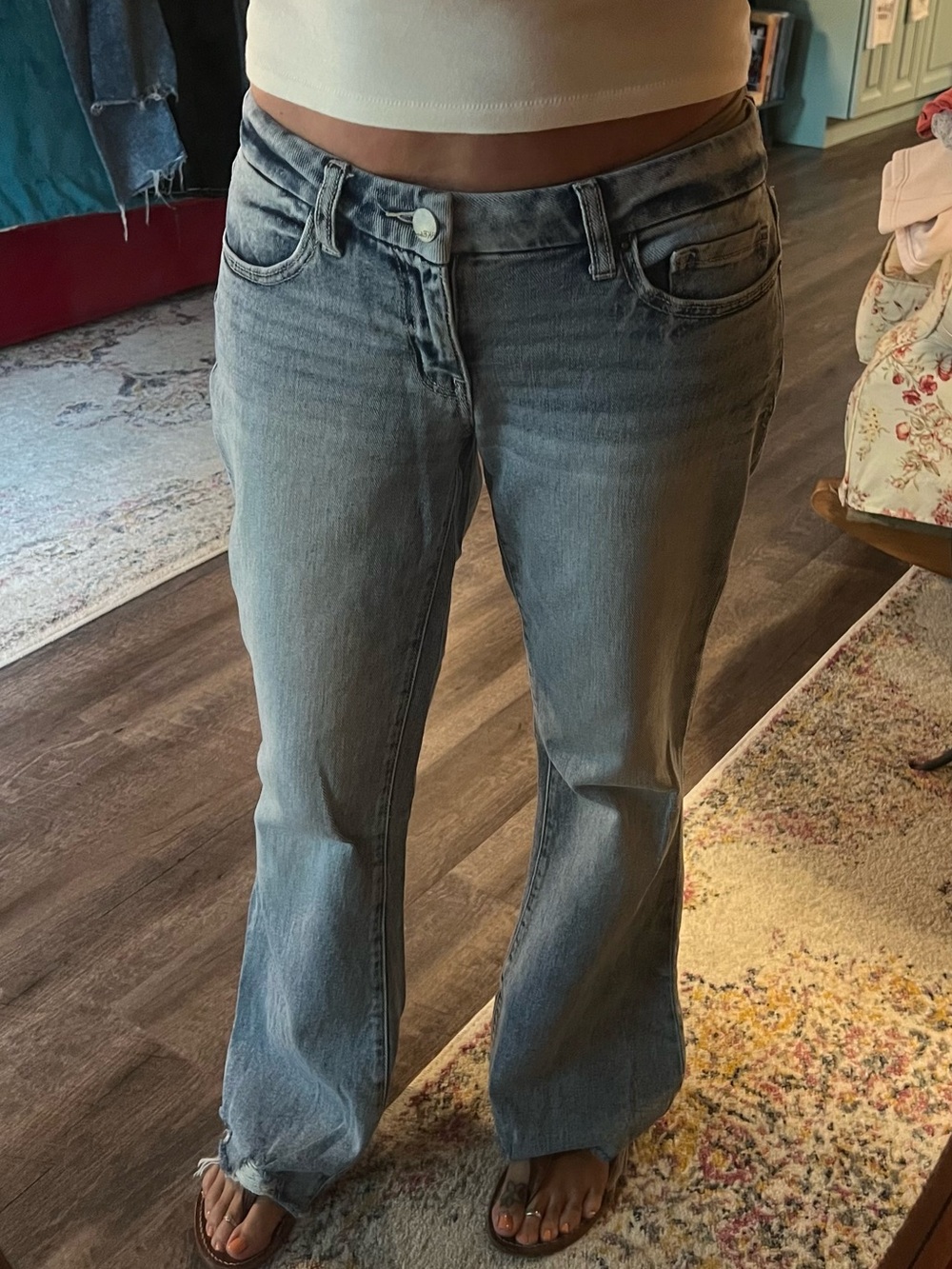 🌺🩵☀️BKE Stella Light Wash Distressed Jeans☀️🩵🌺